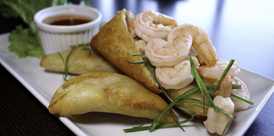 comida china camaron mandarin