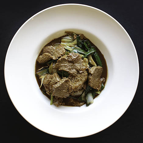comida china filete mongoliano