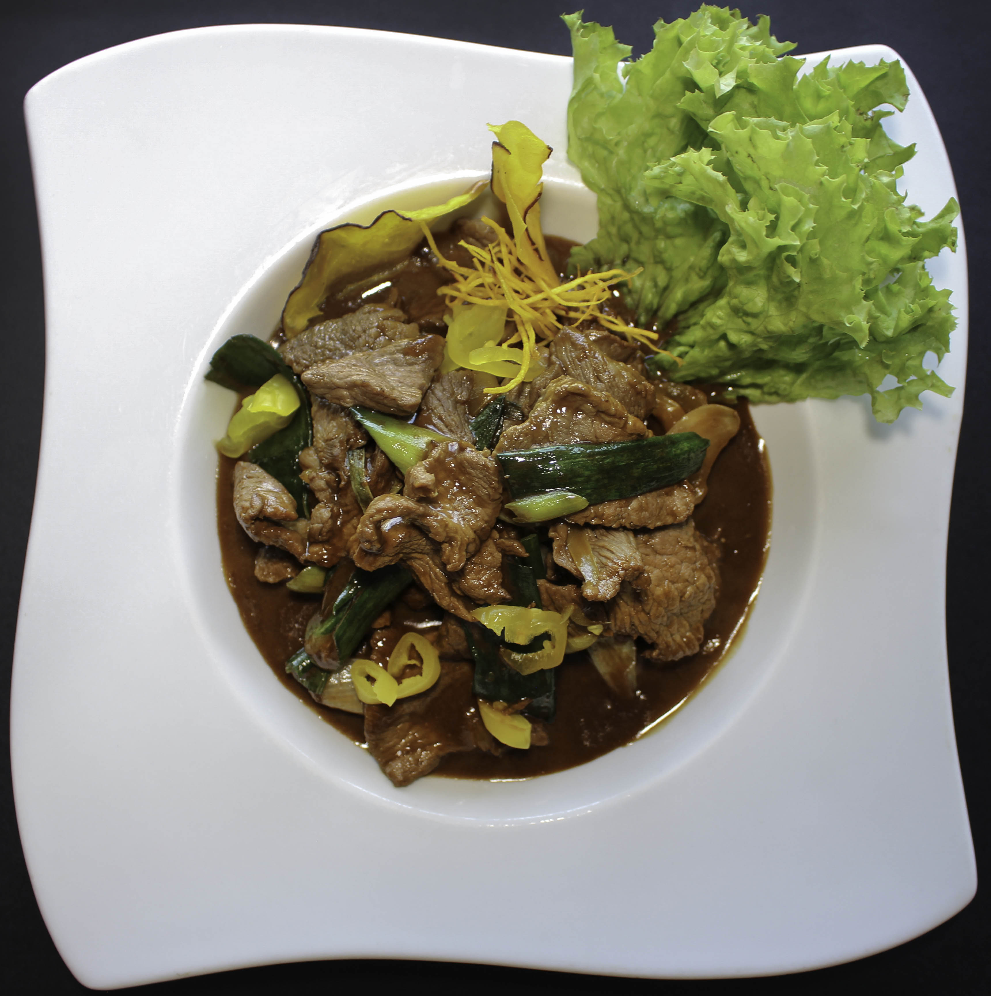 comida china carne mongoliana