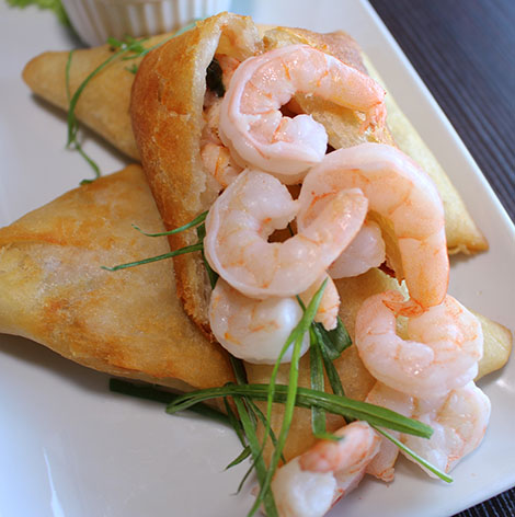 comida china camaron mandarin