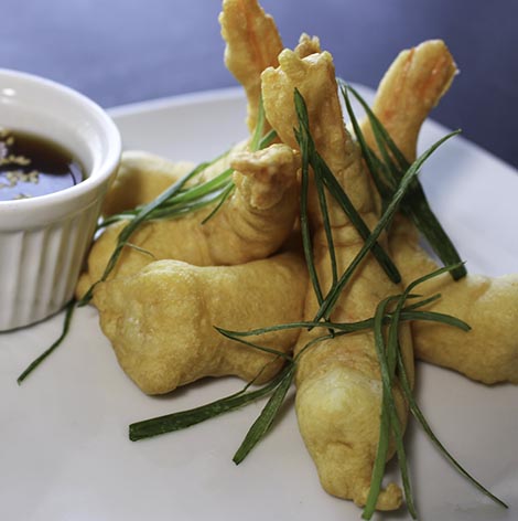 comida china camaron tempura